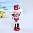 Подвеска для украшения новогодней ёлки, рождественские деревянные декорации, кукла-солдат, Щелкунчик, 2022