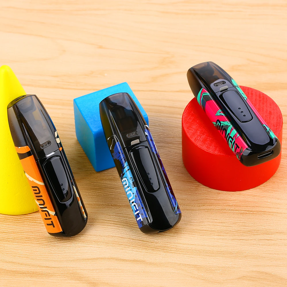 Набор цветов JUSTFOG MINIFIT Pod Vape Kit с аккумулятором 370 мАч и картриджем 1,5 мл pod system pod vape Kit vs Drag Nano/Kubi
