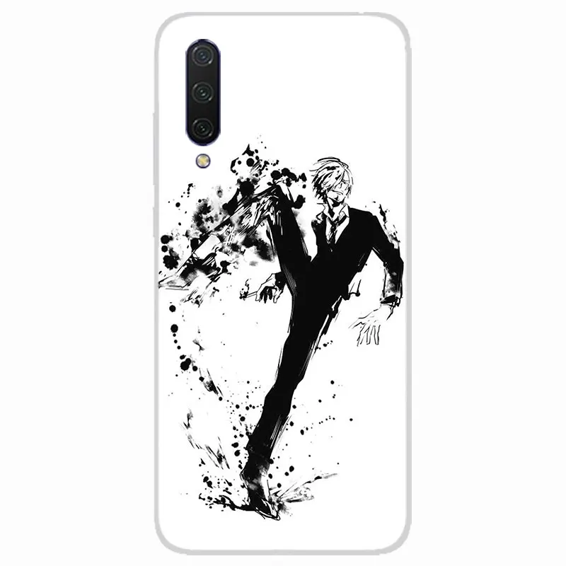 Силиконовый чехол s для Xiaomi mi CC9E 9 8 SE A3 Lite x 2S pocophone F1 Note 3 one piece ink art матовый из ТПУ |