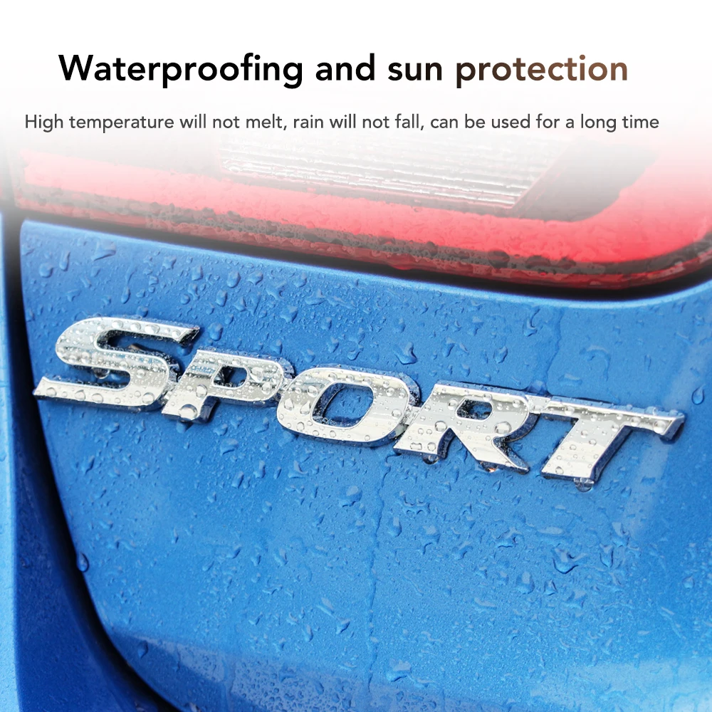 Автомобильная наклейка Спортивная эмблема значок дверная для Wuling Cortez alмаз