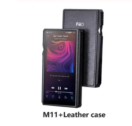 M11 and case FiiO M11 HIFI аудио на базе Android Bluetooth без потерь портативный музыкальный плеер MP3 USB DAC wifi/Air Play/Spotify aptx-HD/LDAC DSD - Цвет: M11 and case
