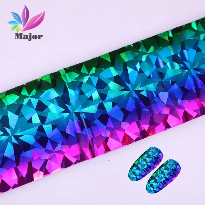 1 шт очаровательные наклейки для ногтей из фольги s наклейки-лак Алмазный дизайн