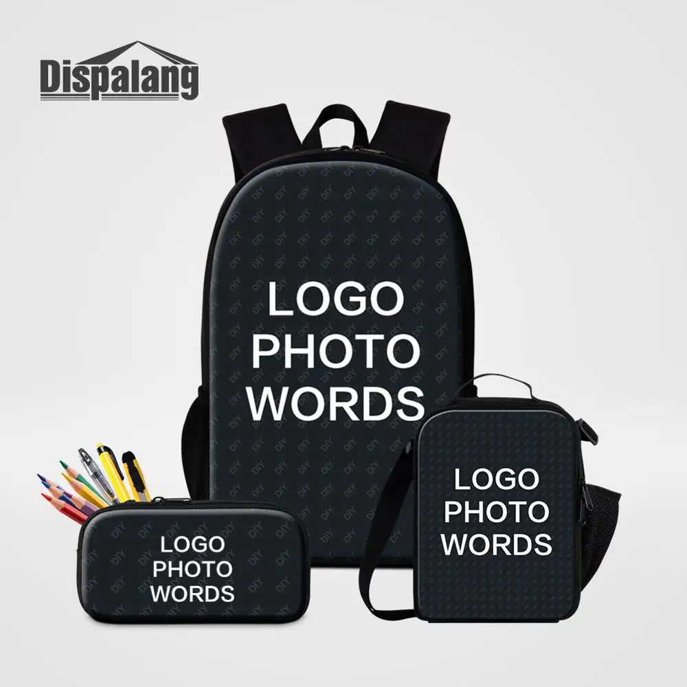 Рюкзак для футбола Dispalang с сумкой ланча и чехлом-карандашом учеников начальной