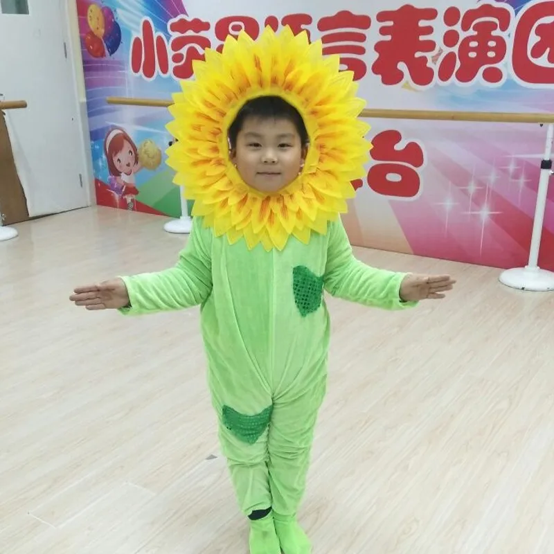 Цветочный узор головные уборы Клоун Маска с изображением подсолнуха спортивные