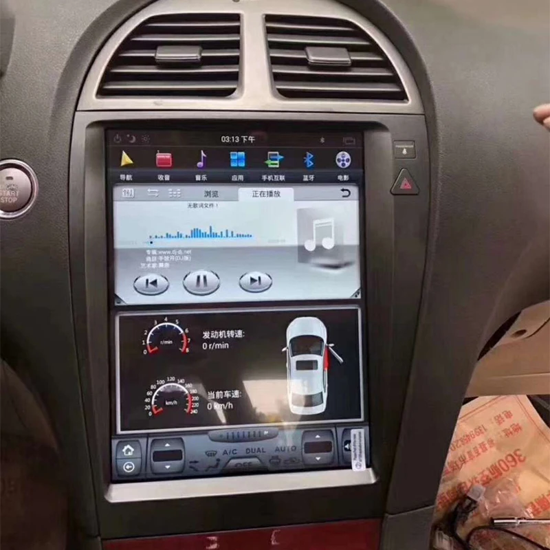 LiisLee Автомобильный мультимедийный DVD GPS Hi Fi аудио Радио стерео для Lexus ES ES240 ES350 2006 ~