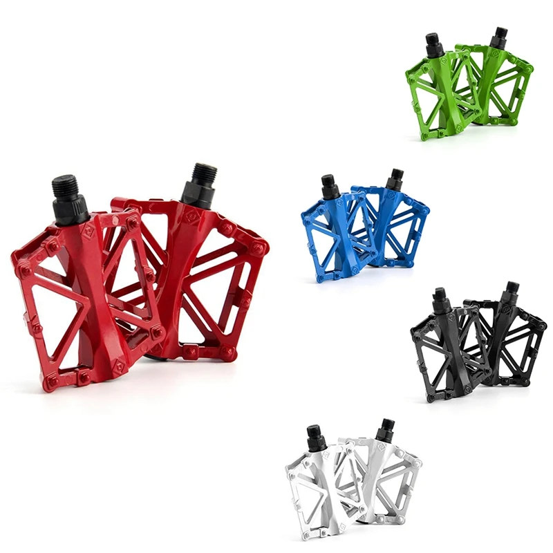 

1Pair Aluminum Alloy Road Bike Pedals Ultralight MTB BMX Bearing Bicycle Pedal Bike Parts