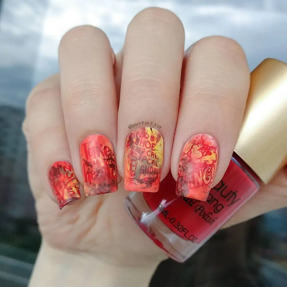 BEAUTYBIGBANG 6*12 см пластины для штамповки ногтей прямоугольные буквы дизайн алфавита