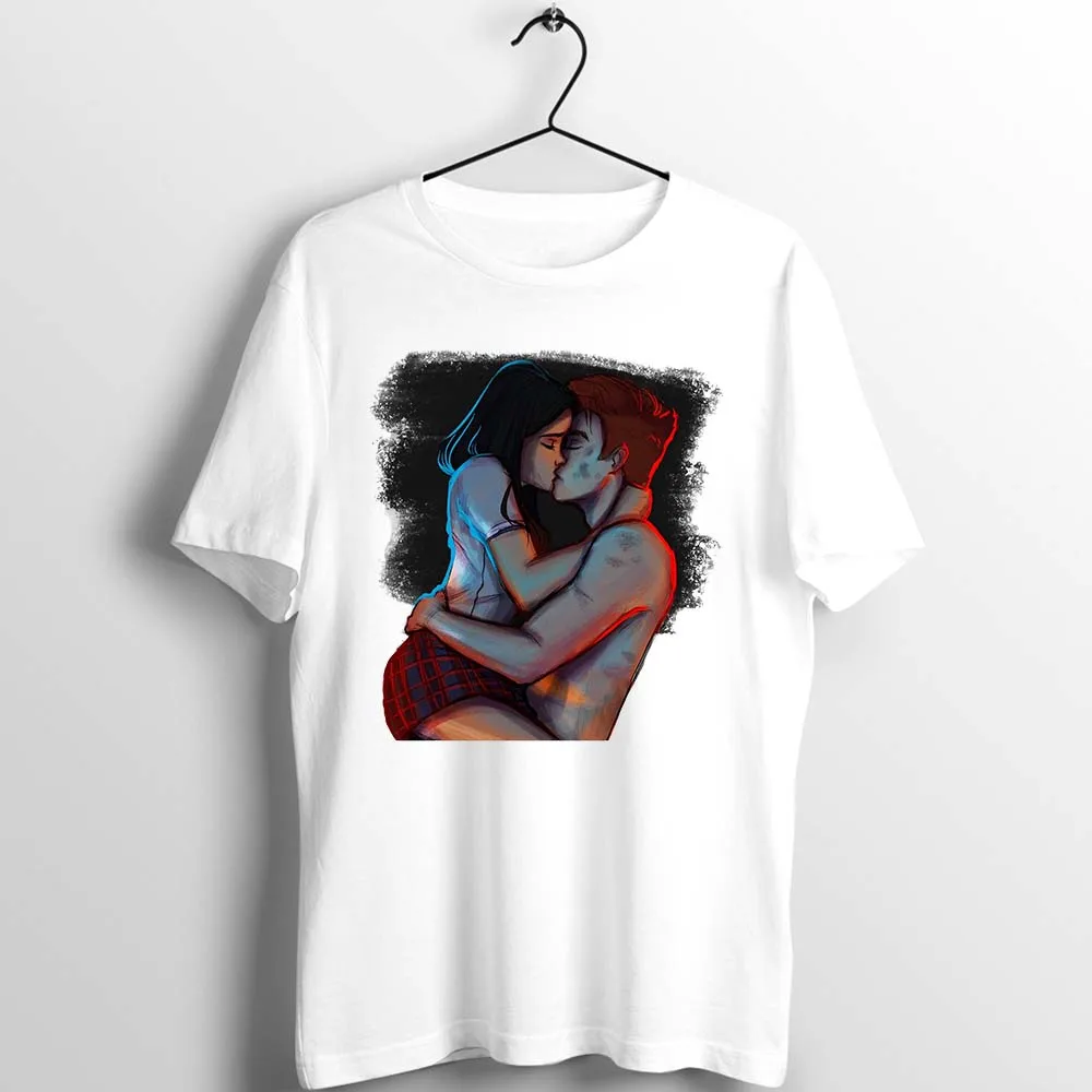Женская футболка с изображением ривердейла Шерил Блоссом The Kiss Awesome Girl's Tee - Цвет: 5S041W