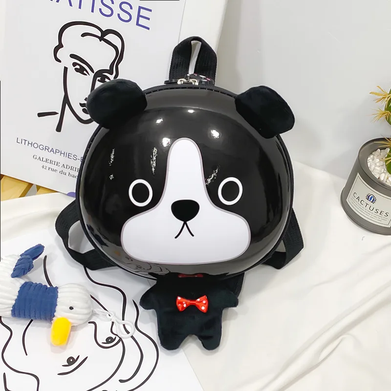 2021 New Cartoon Animal Kindergarten Baby School Bag For Kids Small Hard Shell Backpack Bags Children Eggshell School Bag