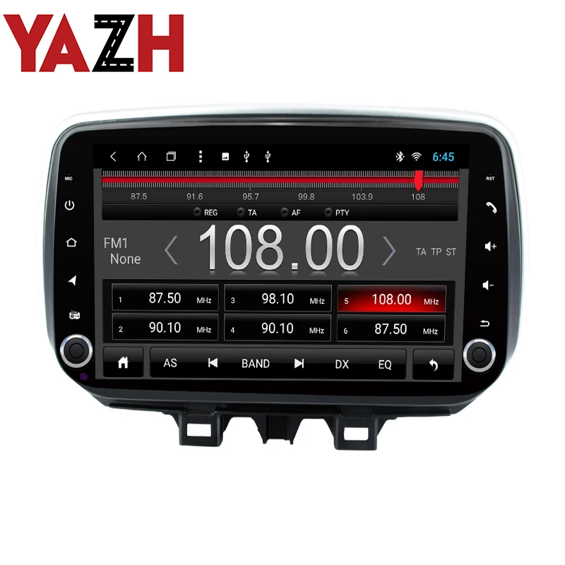 Автомагнитола YAZH 32 ГБ мультимедийный GPS для Hyundai Tucson/ Ix35 2019 с Android 9 0 восьмиядерным