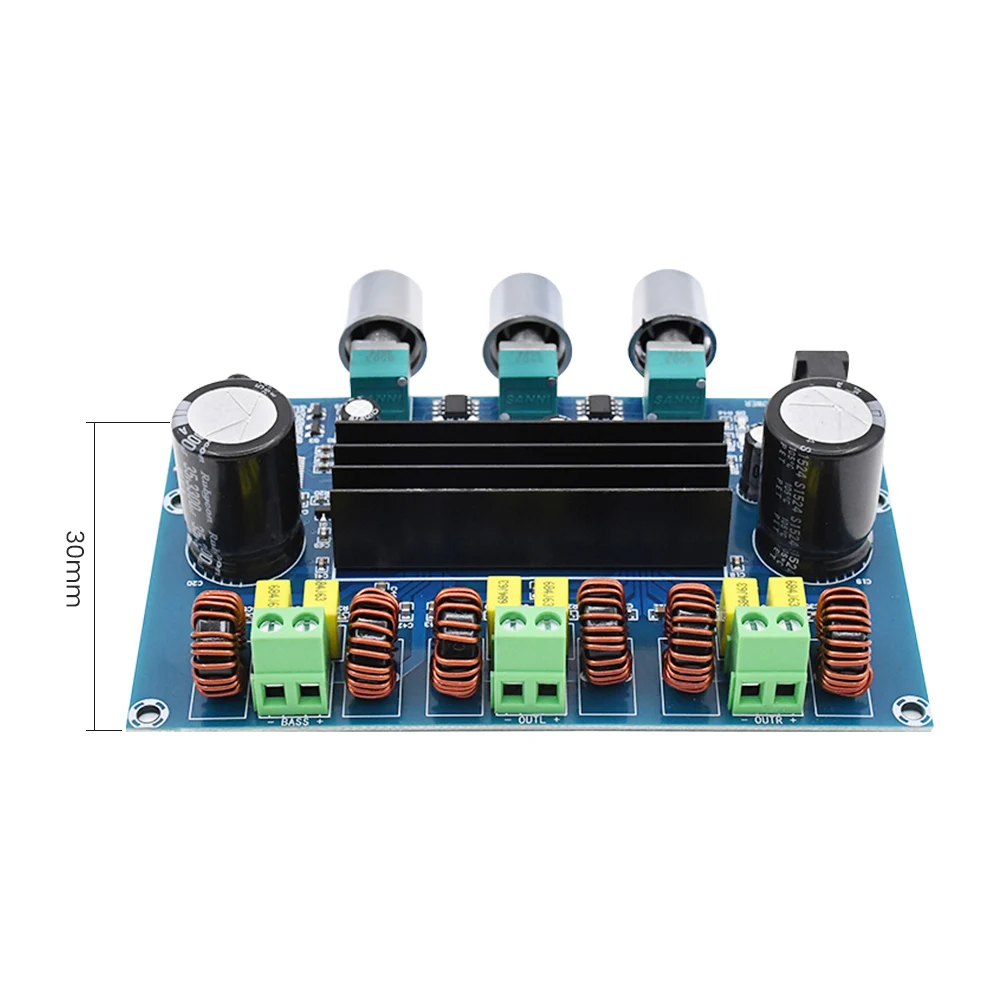 Плата цифрового усилителя высокой мощности AIYIMA TPA3116D2 100 Вт + 50 * 2 Bluetooth 5 0 1 каналов