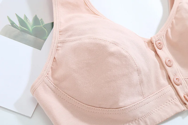 

Bras for Women Push Up Bra Front Closure Sexy Wireless Underwear Wire Free Bralette A B C Cup 32 34 36 38 40 42 44