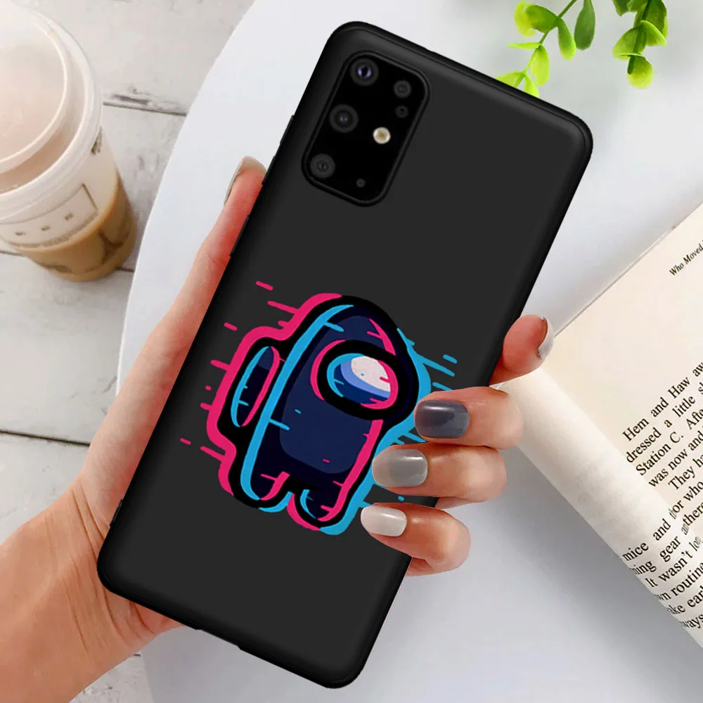 

Hot Among us Game Funny Cartoon TPU Soft Phone Case For Samsung S6 S7 S8 S9 S10 S11e S20 Plus Ultra M10 20 Note 8 9 10 20 Plus