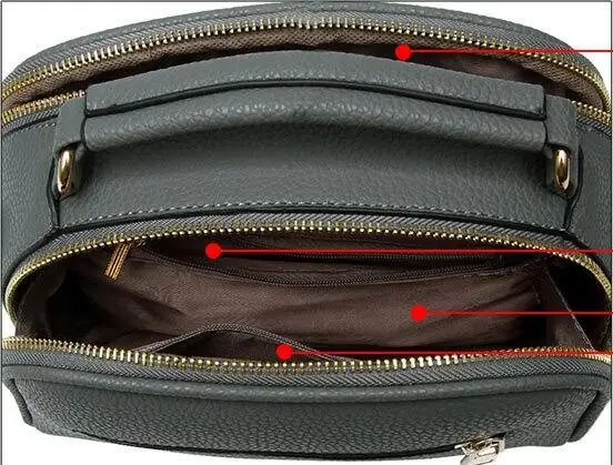 100% Genuine leather Women handbag 2019 rant small Korean tide Fashion Shoulder Messenger Bag | Багаж и сумки