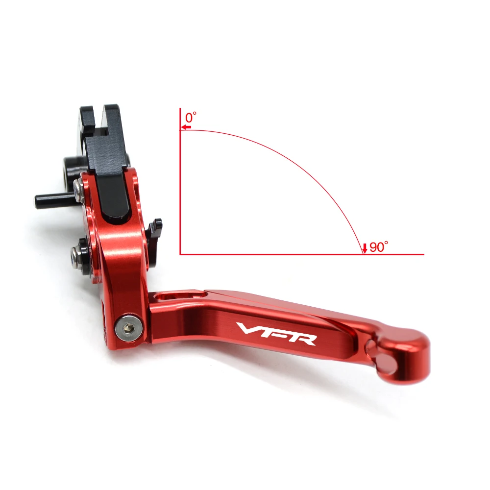 

Motorcycle Modification Clutch Brake Lever Adjustable Extendable Clutch Levers For Honda VFR800 VFR 800 1998 1999 2000 2001