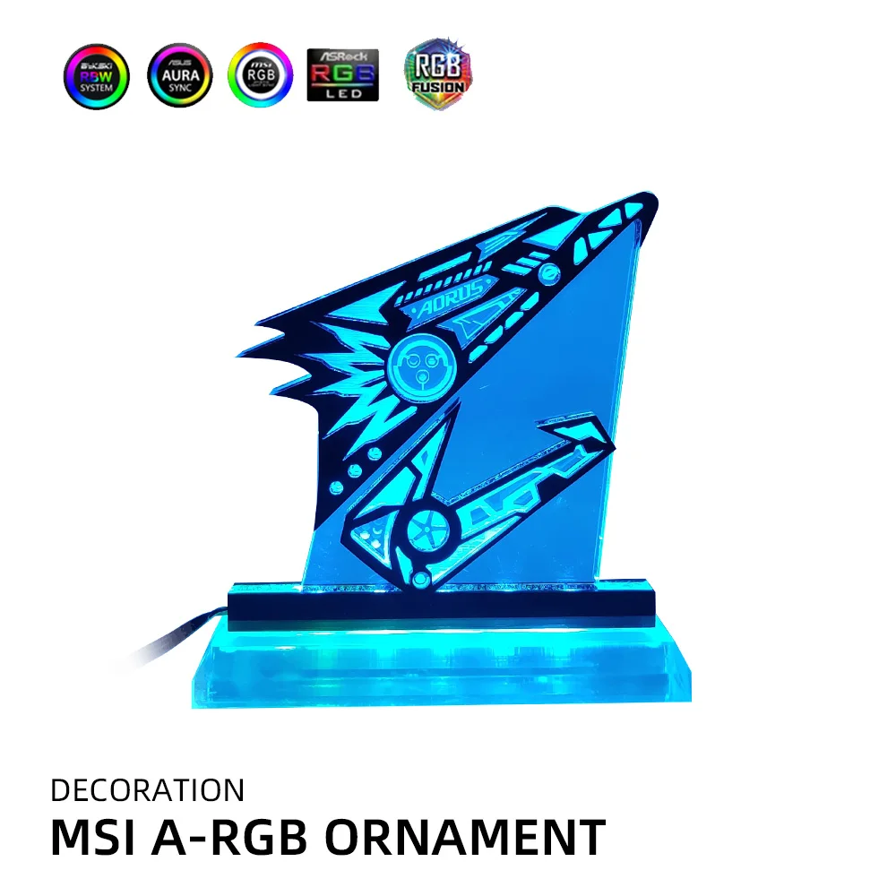 A RGB AORUS рисунок 5V3Pin GIGABYTE Орел убеждений украшения Aorus GIGA радужные баллоны