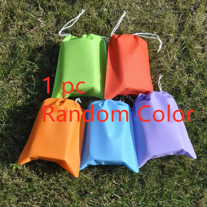 Random Color 1 pc Водонепроницаемая нейлоновая сумка для хранения двойная походная переносная подушка для пикника складной походный коврик мешок для хранения матраса - Цвет: Random Color 1 pc