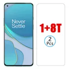 2 шт. с уровнем твердости 9H Стекло для Oneplus 8 t 8 t 5G 1 + 8 T One Plus 8 T смартфон Экран протектор на Oneplus8T Безопасность закаленное Стекло