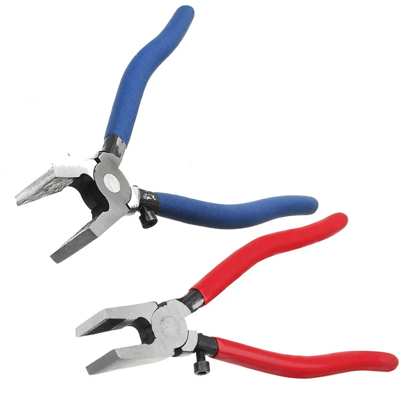 Non-slip Handle Breaking/Cutting Glass Pliers Stained Tools Flat End Trimming Hand Tool | Инструменты