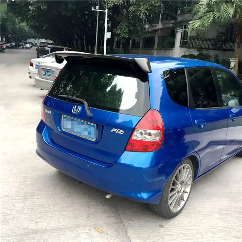 Спойлер для Honda Jazz Fit высококачественный спойлер из АБС материала заднего крыла