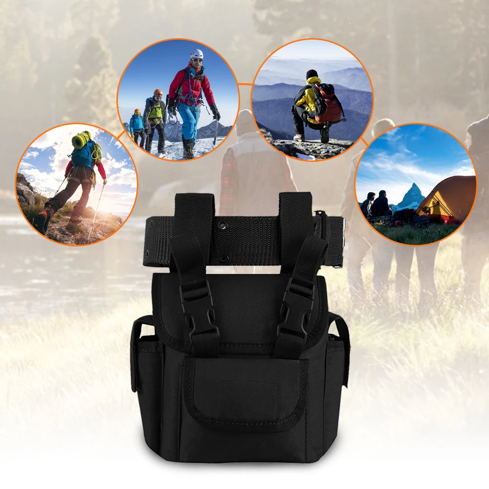 

Tactical Leg Bag Waist Bag Belt 1000D Nylon Leg Packs And Waist Belt For Outdoor Sport Hiking Cycling Tool Bags