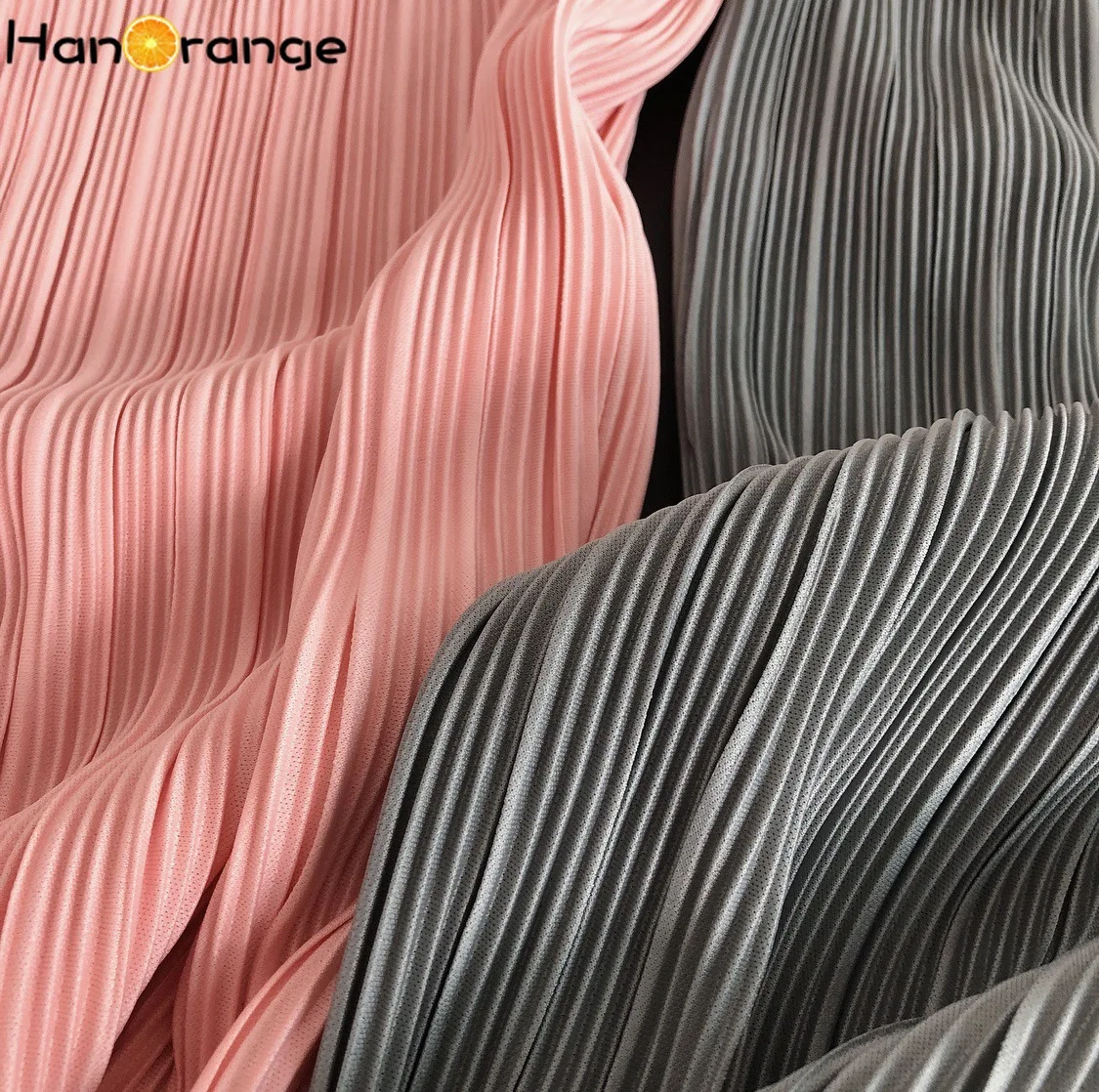 

Lazy Style Fold Pants Female Summer Elastic Drooping High Waist Wrinkled Wide-leg Pants Loose Sunscreen Women Casual Pleated