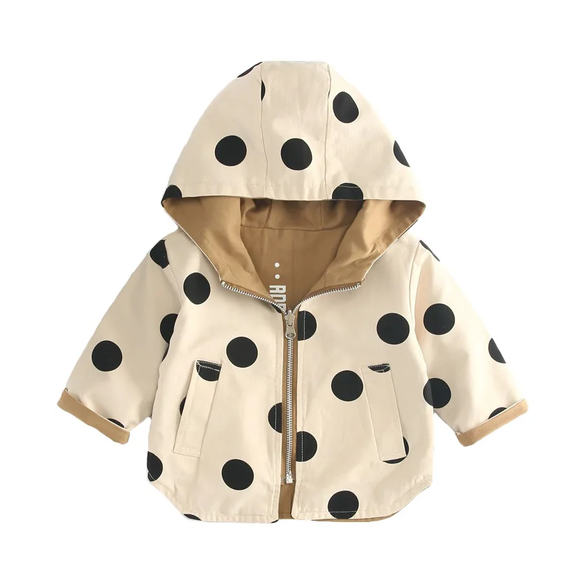 

Dulce Amor Baby Kids Jacket Coat Toddler Wear On Both Side Windbreak Fall Children Trench Coat Outerwear Baby Boys Girls Clothes