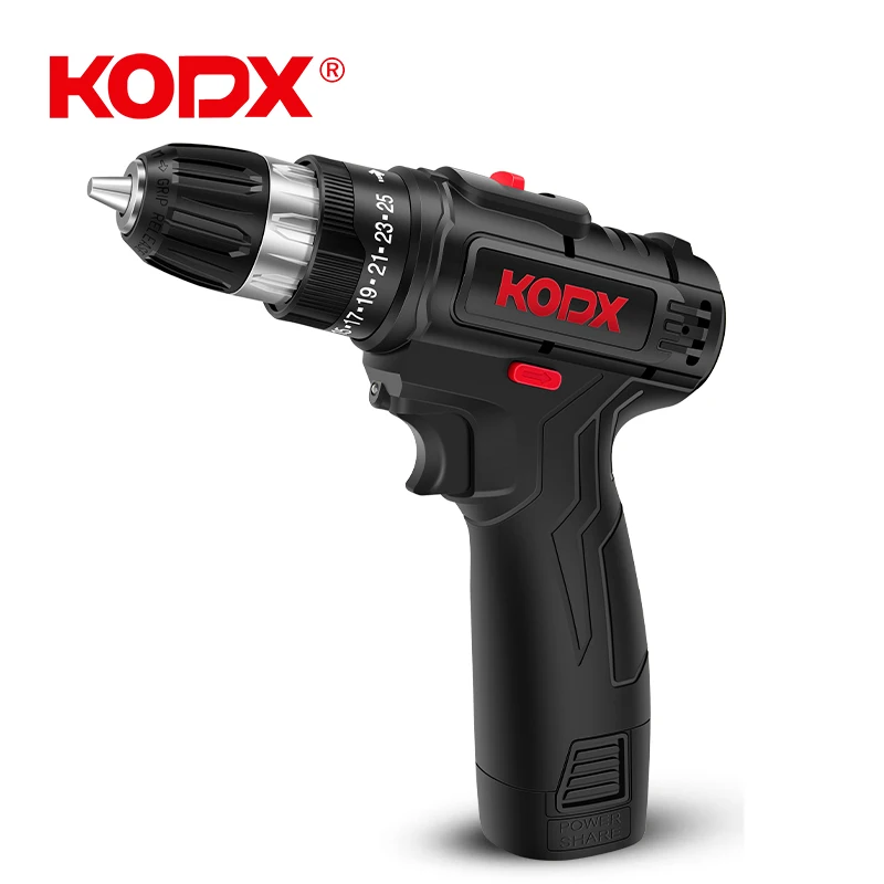 Аккумуляторная дрель KODX 12 В 18 в 21 электрическая отвертка настройки крутящего