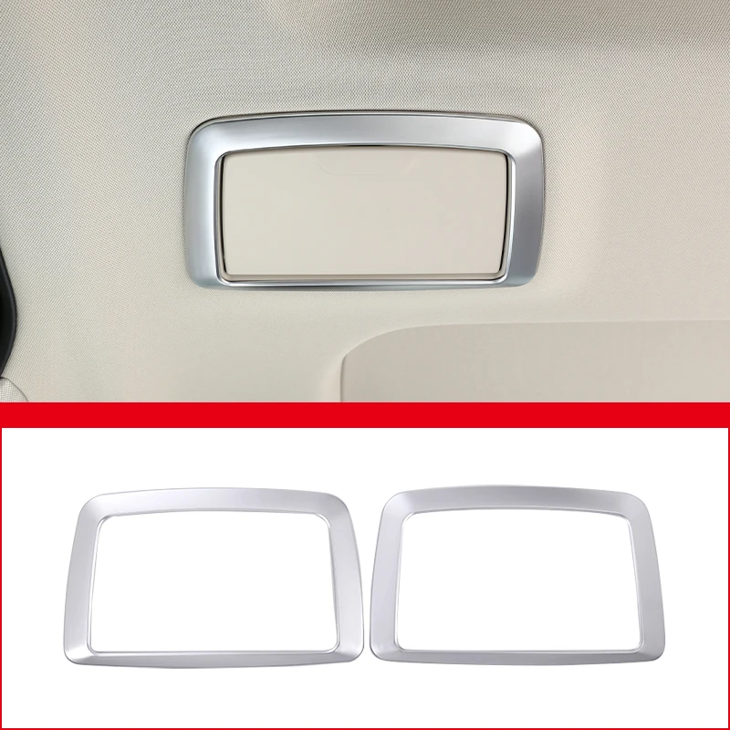 

Car Interior Back Row Seat Cosmetic Mirror Decorative Frame Sticker For BMW 5 7 Series G11 G12 G30 G31 2016-2019 Car Accessories