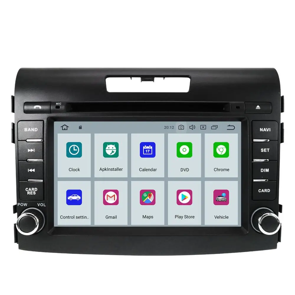 Автомобильный DVD-плеер с радио GPS Android 10 0 для Honda CRV 2012 2013 2014 2015 2016 навигация