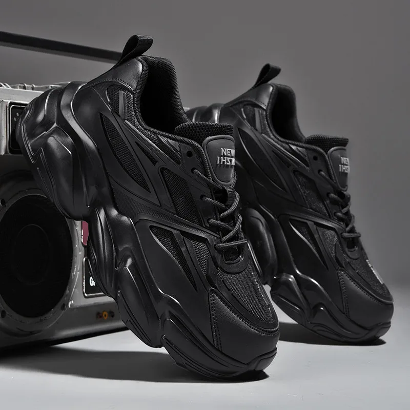Non-slip Casual Sneaker Ventilation Men Shoes Wear-resistant Sneakers Luxury Designer Personality Men's Wear-resisting