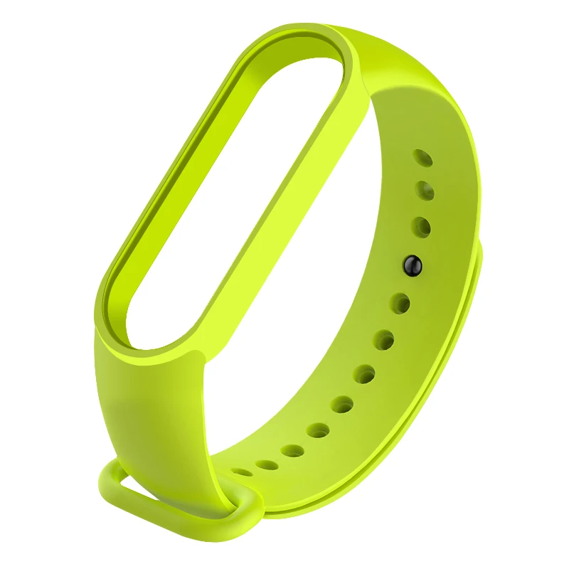 Ремешок на запястье для Xiaomi Mi Band 5 силиконовый браслет 4 3 ремешок смарт