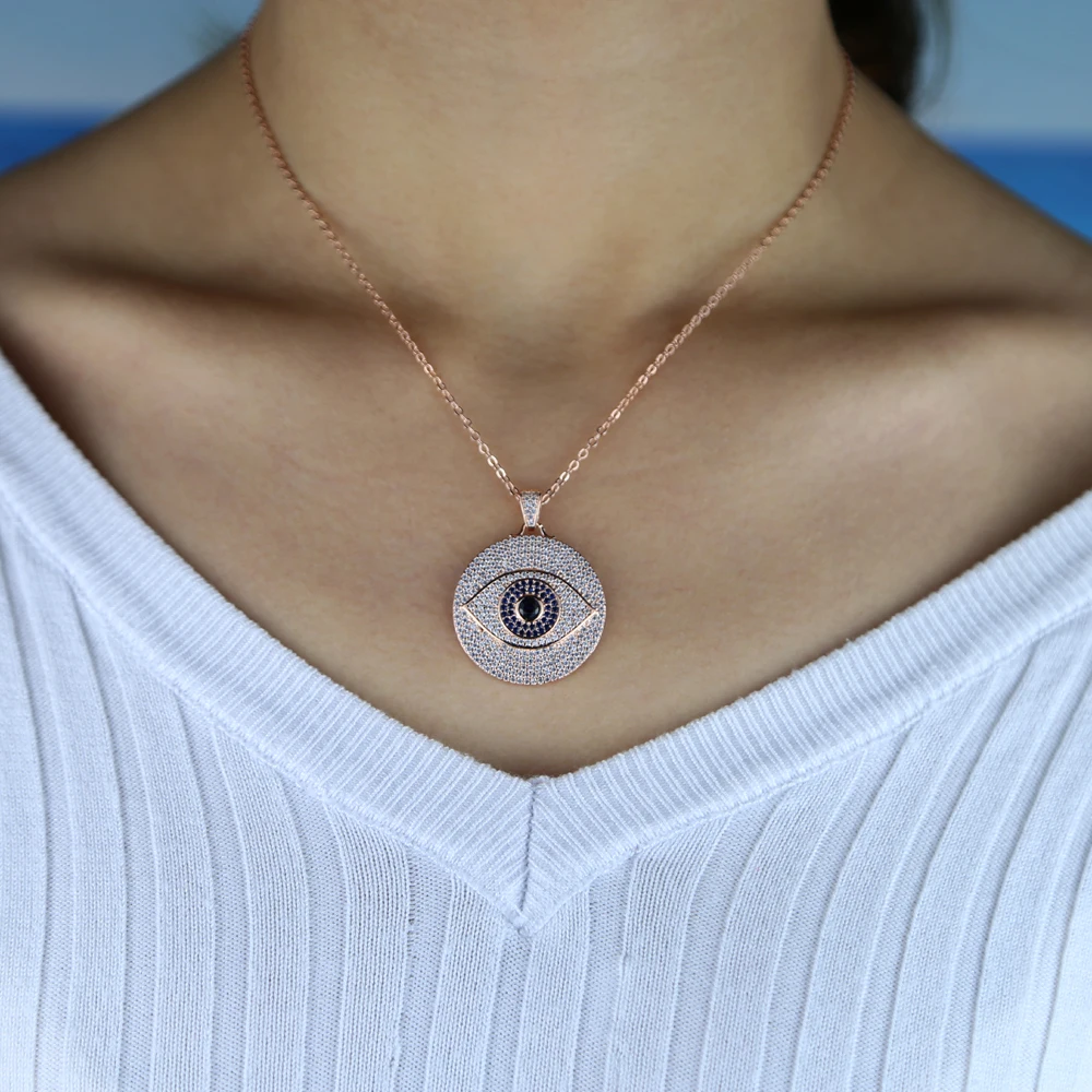 Круглые ювелирные изделия в стиле хип хоп радужных цветов ожерелье золотистого