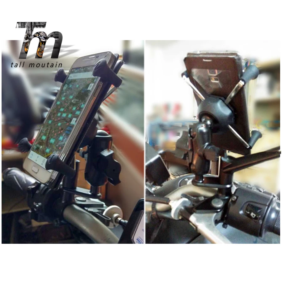 Держатель для телефона зарядное устройство USB HONDA CB300F CB500F CB500X CB650F CB1100 VFR800X VFR1200X
