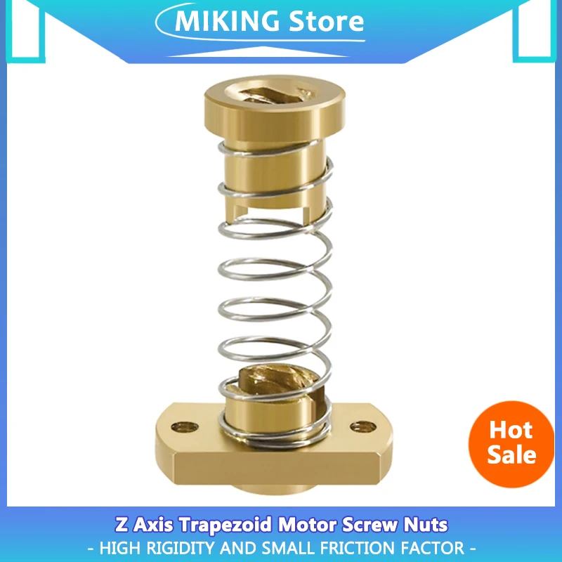 3D принтер винтовые гайки с трапециевидным двигателем по оси Z гайка T8 Шаг 8 мм 2 для