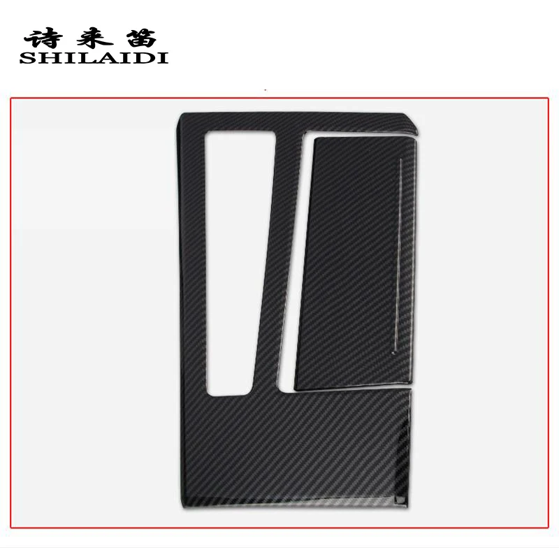 Стайлинг автомобиля держатель стакана для воды из углеродного волокна панель