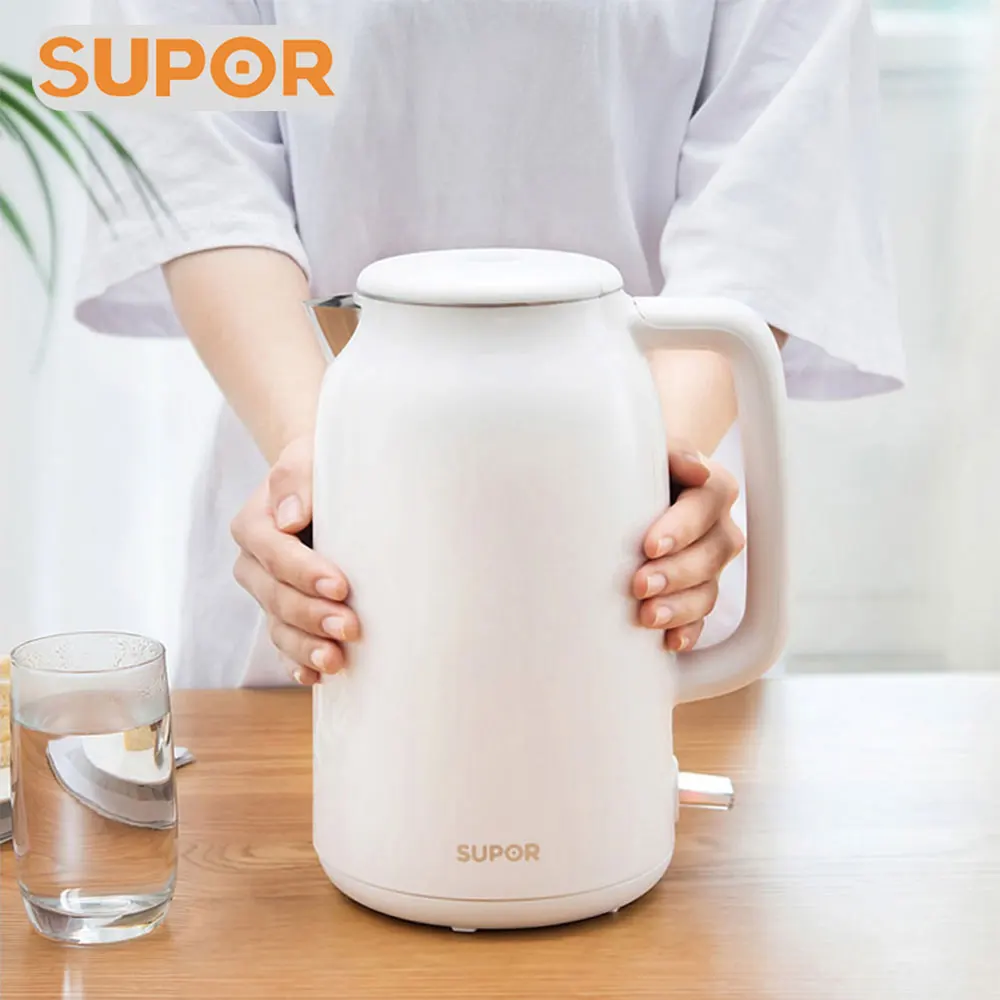 

Котел электрический SUPOR SW-17T12, л, с функцией интеллектуального кипячения, с двойной защитой от ожогов