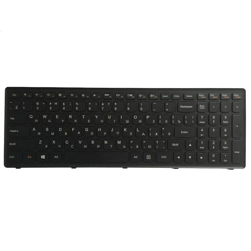 Новая русская клавиатура для Lenovo Ideapad Z500 Z500A Z500G P500 черная Русская ноутбука без
