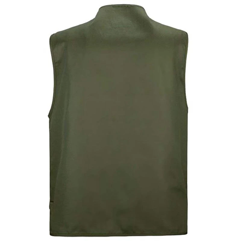 2 шт мужской рыболовный жилет с несколькими карманами на молнии для