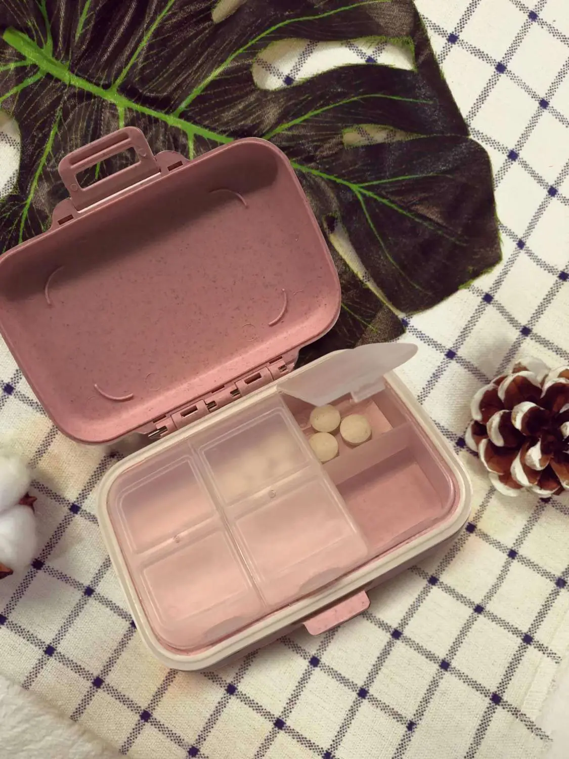 ISDG мини-футляр для лекарств чехол таблеток складной контейнер хранения