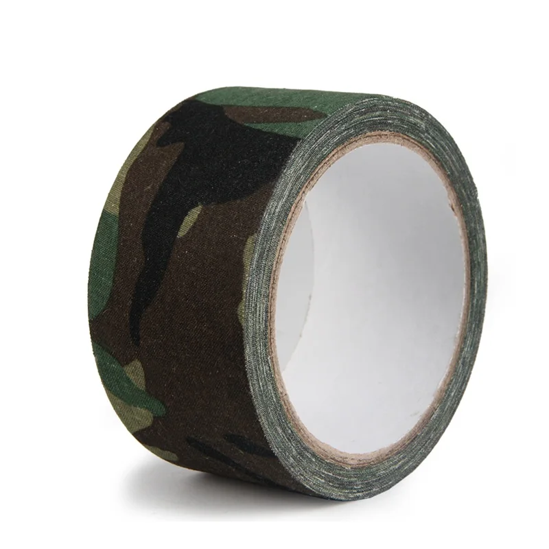 

10M x 5CM Tactical Camouflage Tape Military Waterproof Cloth Bandage Metal Insulate Adhesive Tape Stickers Camping Hunting Tools