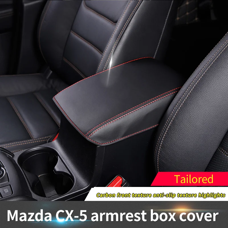 Подлокотник для автомобиля Mazda CX5 центральный подлокотник из кожи черный сидения