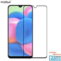 glass for samsung galaxy a30s screen protector full glue cover tempered glass for samsung a30s glass a307 protective phone film