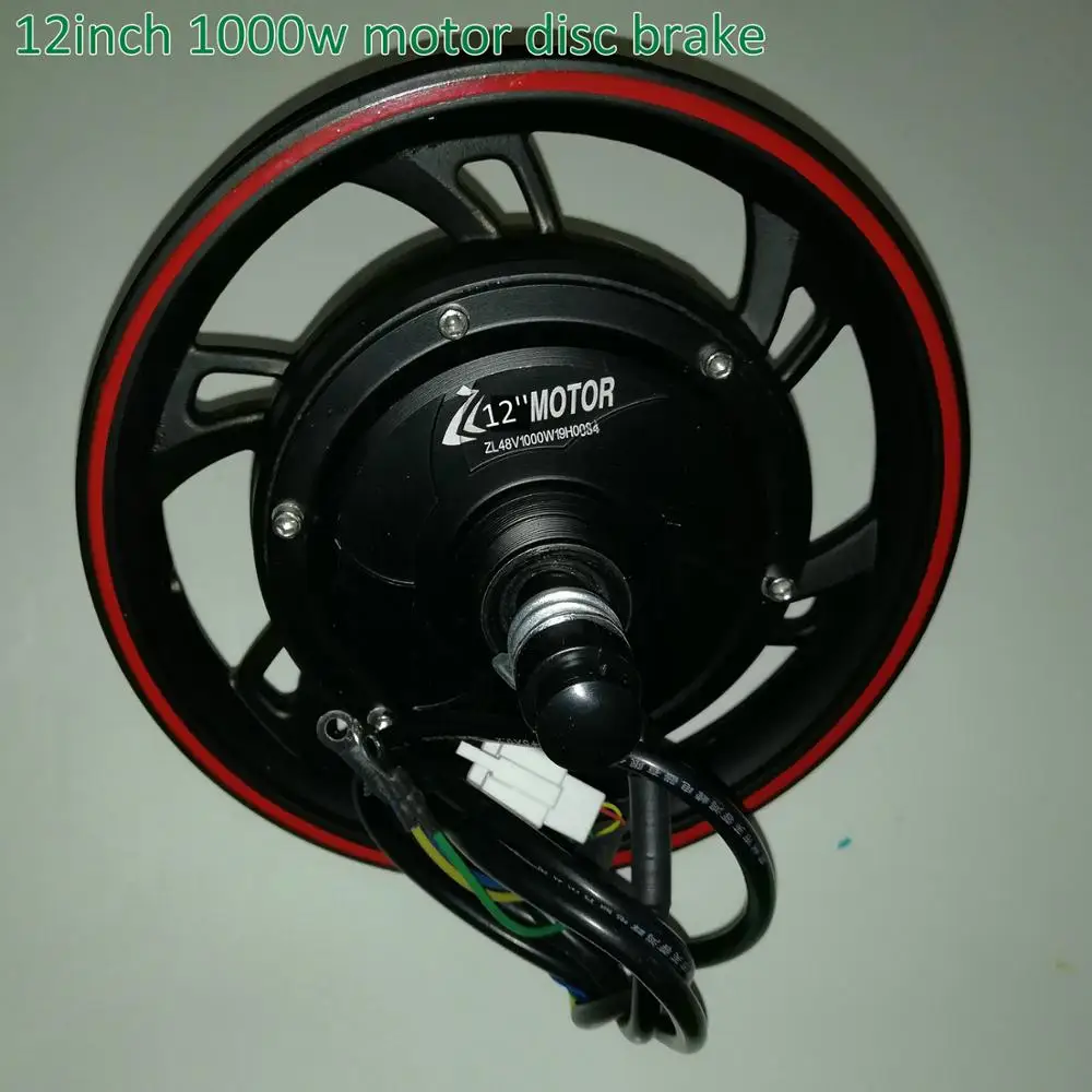 12 дюймов 36v48v60v72v800w1000w безредукторный двигатель с датчиком/Барабанный тормоз Электрический велосипед Скутер MTB трехколесный велосипед подвижность ATV часть