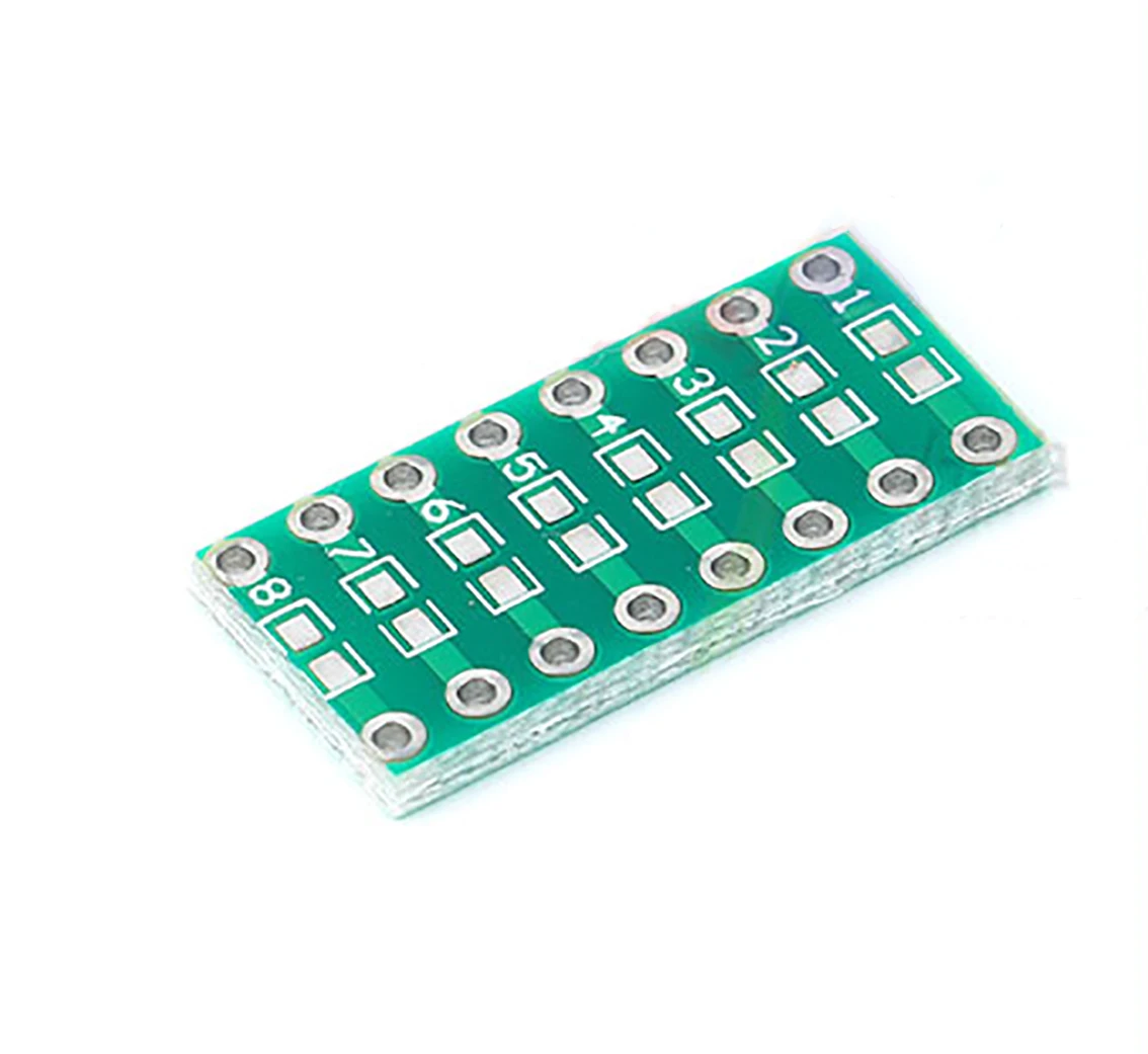 5 шт. 0805 0603 0402 SMD для DIP 2 54 мм адаптер печатная плата конденсаторные резисторы