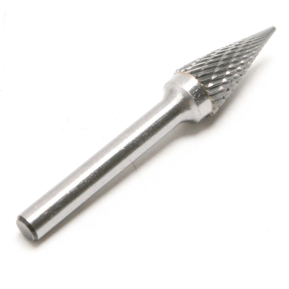 Fixmee 6 мм хвостовик Головка карбида вольфрама заусенцы вращающиеся файлы CNC