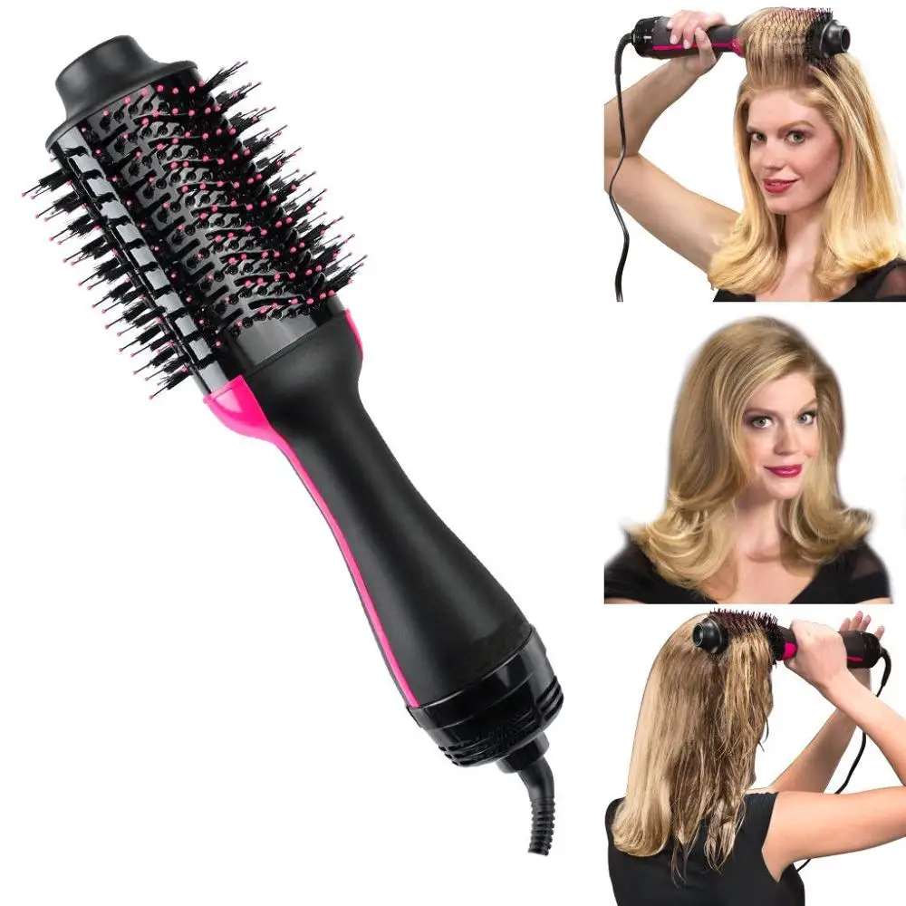 

Professional Hair Dryer Brush 2 IN 1 Electric Hair Blow Dryer Brush Hot Air Hair Curls Comb Salon Hair Styler Comb Dropshipping