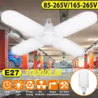 10000lm 75 Вт E27 яркий светодиодный гараж светильник деформируемая игрушка потолочный светильник для цеха 180-360 градусов угол регулируемый потолочный светильник