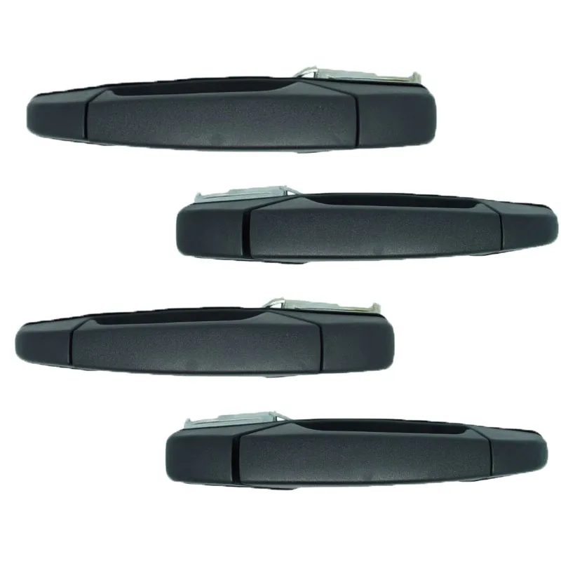 

4PCS Black Exterior Door Handle 20828237 For Chevrolet Silverado GMC 2007-2014