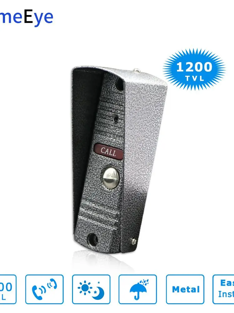 Оптовая продажа домофон уличная кнопка вызова панель 1200TVL встроенная камера
